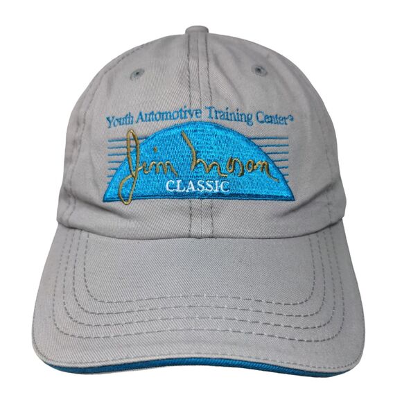 Youth Automotive Training Center Jim Moran Slideback Hat Gray OSFA O'Brien - Picture 1 of 8